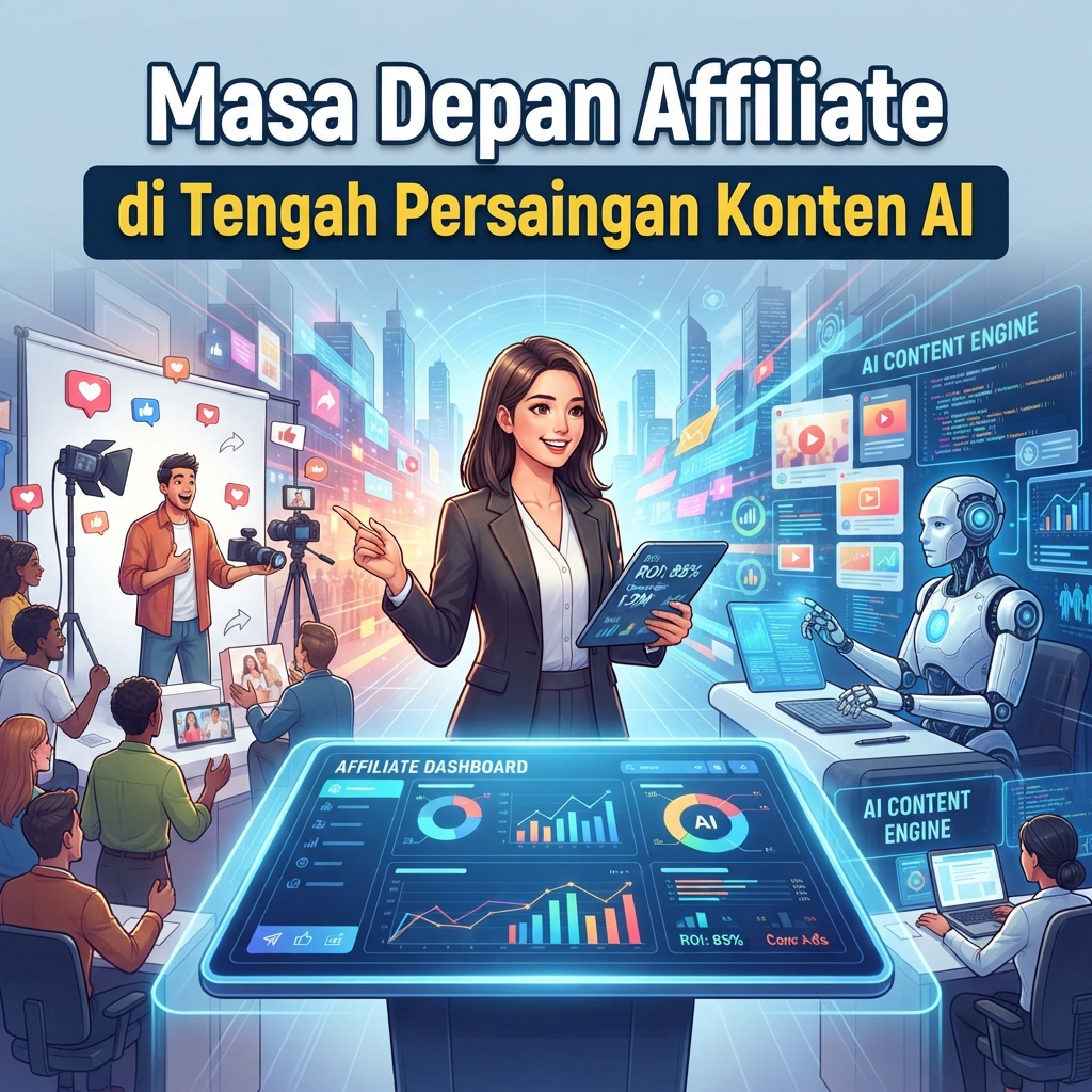 Masa Depan Affiliate di Tengah Persaingan Konten AI