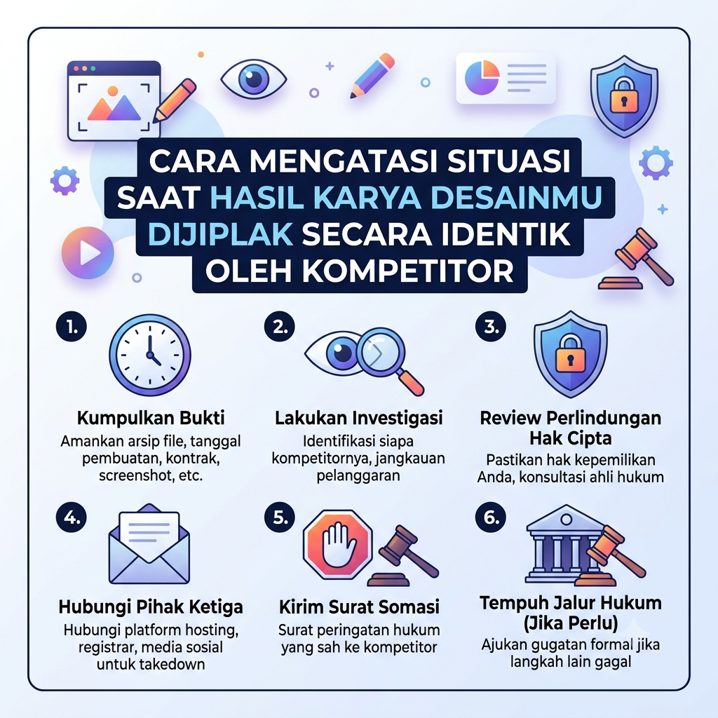 Mengatasi Situasi Saat Hasil Karya Desainmu Dijiplak