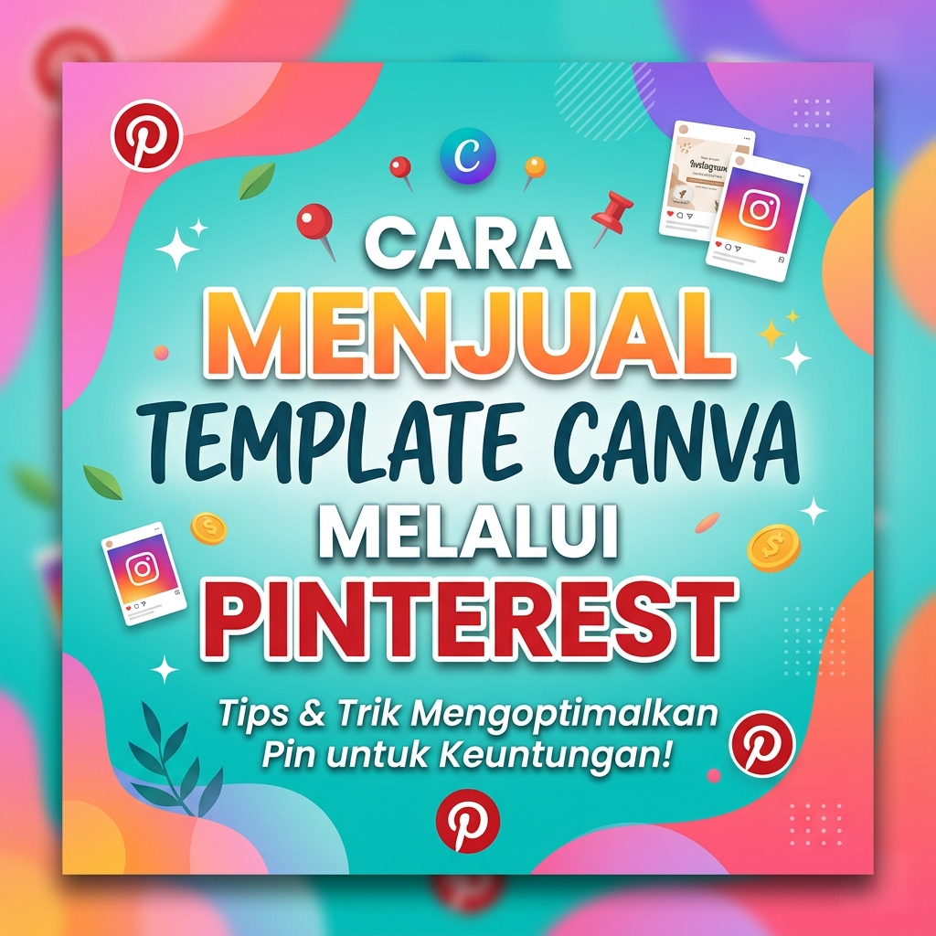 Cara Menjual Template Canva melalui Pinterest