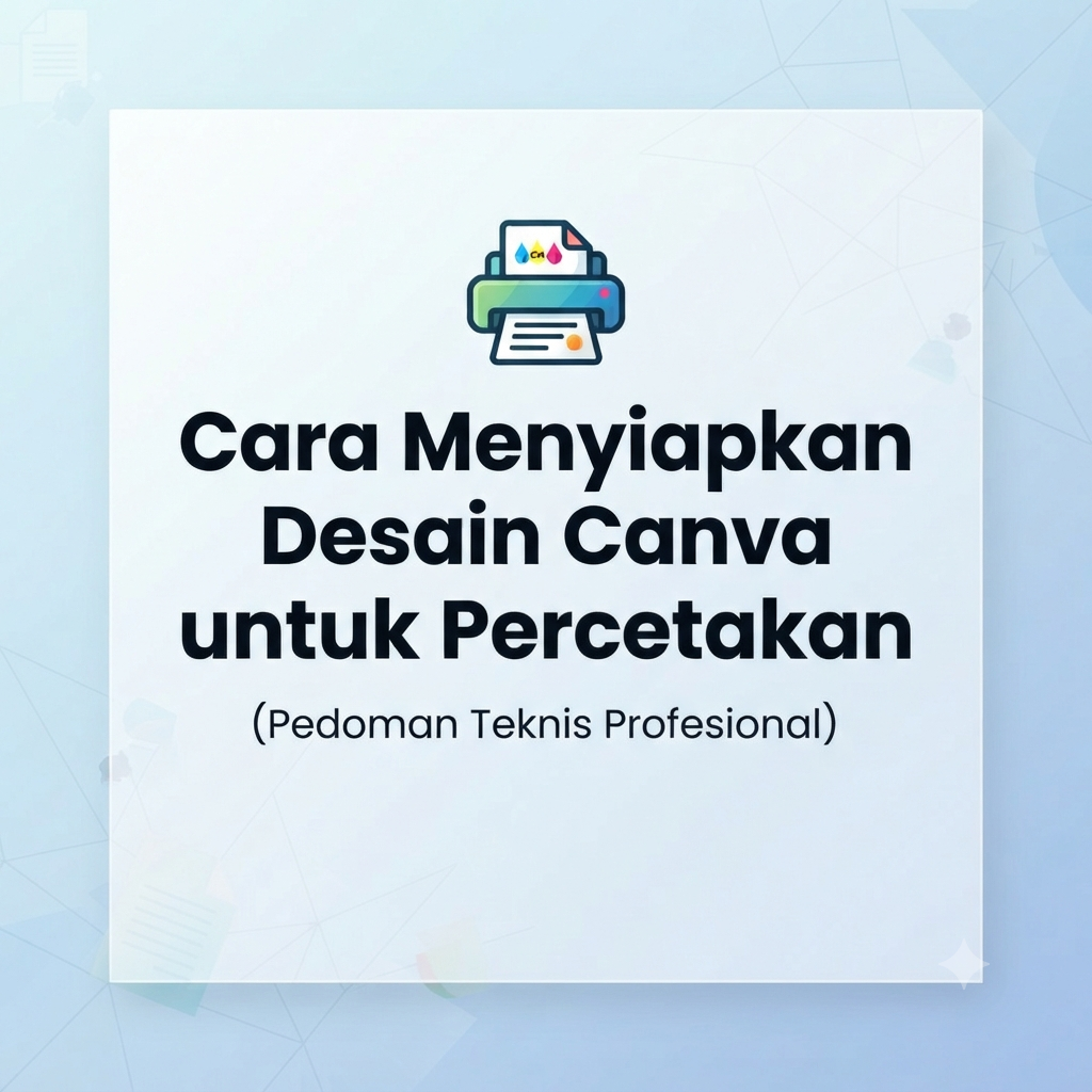 Cara Menyiapkan Desain Canva untuk Percetakan