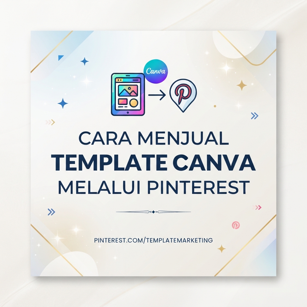 Cara Menjual Template Canva melalui Pinterest