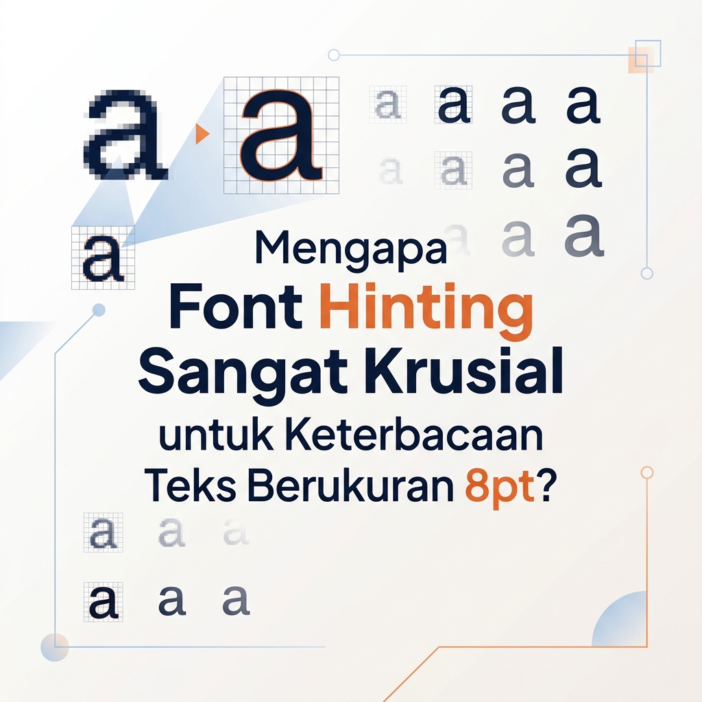 Mengapa Font Hinting Sangat Krusial untuk Keterbacaan