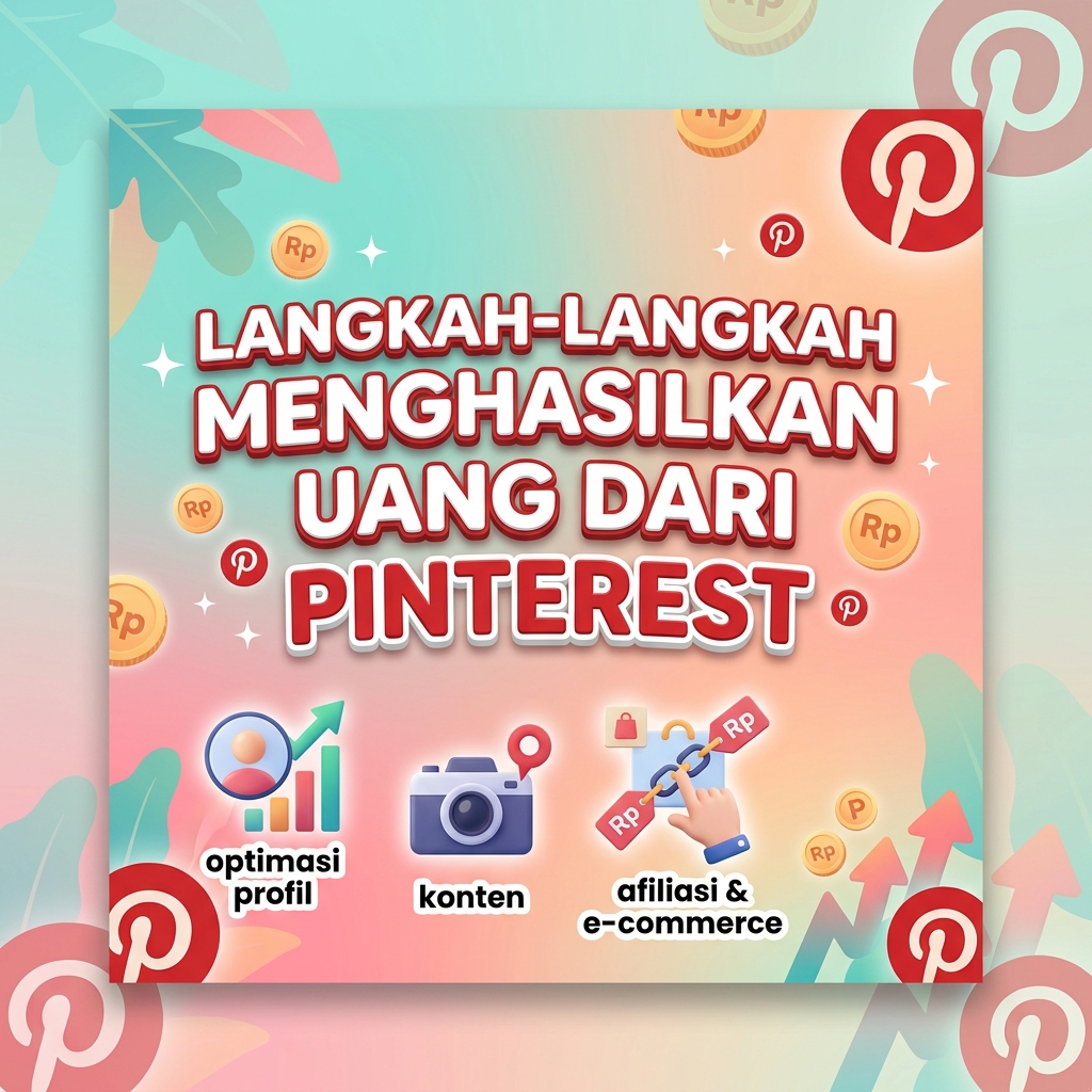 Langkah-Langkah Menghasilkan Uang dari Pinterest