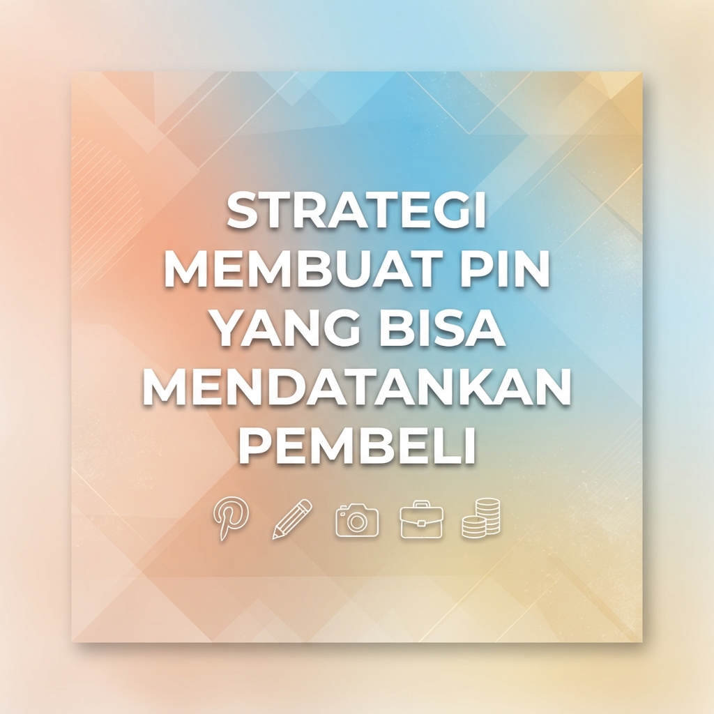 Strategi Membuat Pin yang Bisa Mendatangkan Pembeli