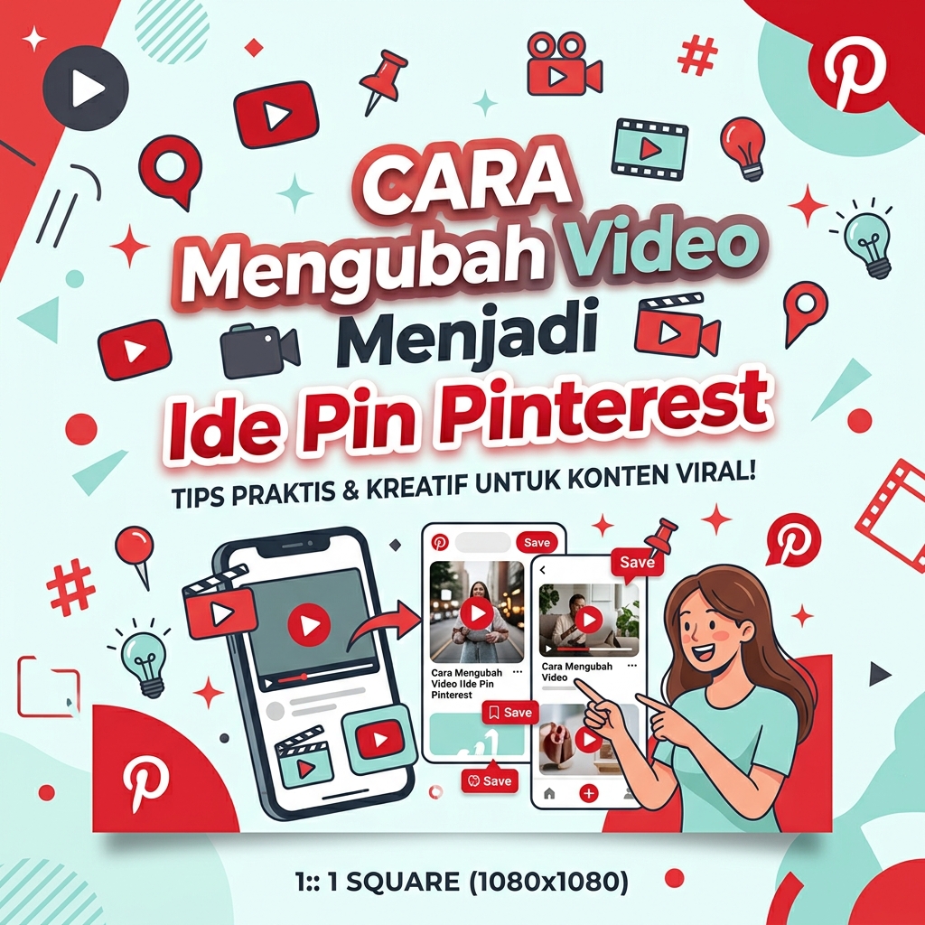 Cara Mengubah Video Menjadi Ide Pin Pinterest