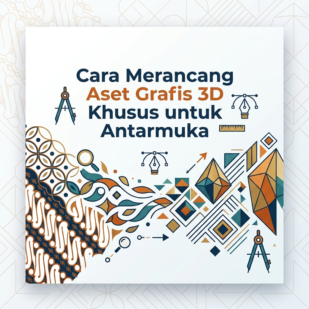 Cara Merancang Aset Grafis 3D Khusus untuk Antarmuka