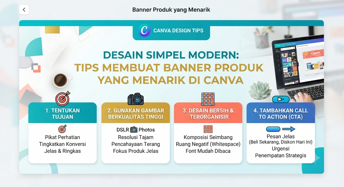Tips Membuat Banner Produk yang Menarik di Canva