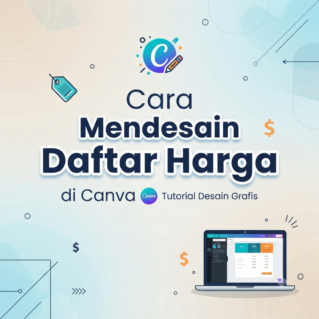 Cara Membuat Price List Estetik di Canva