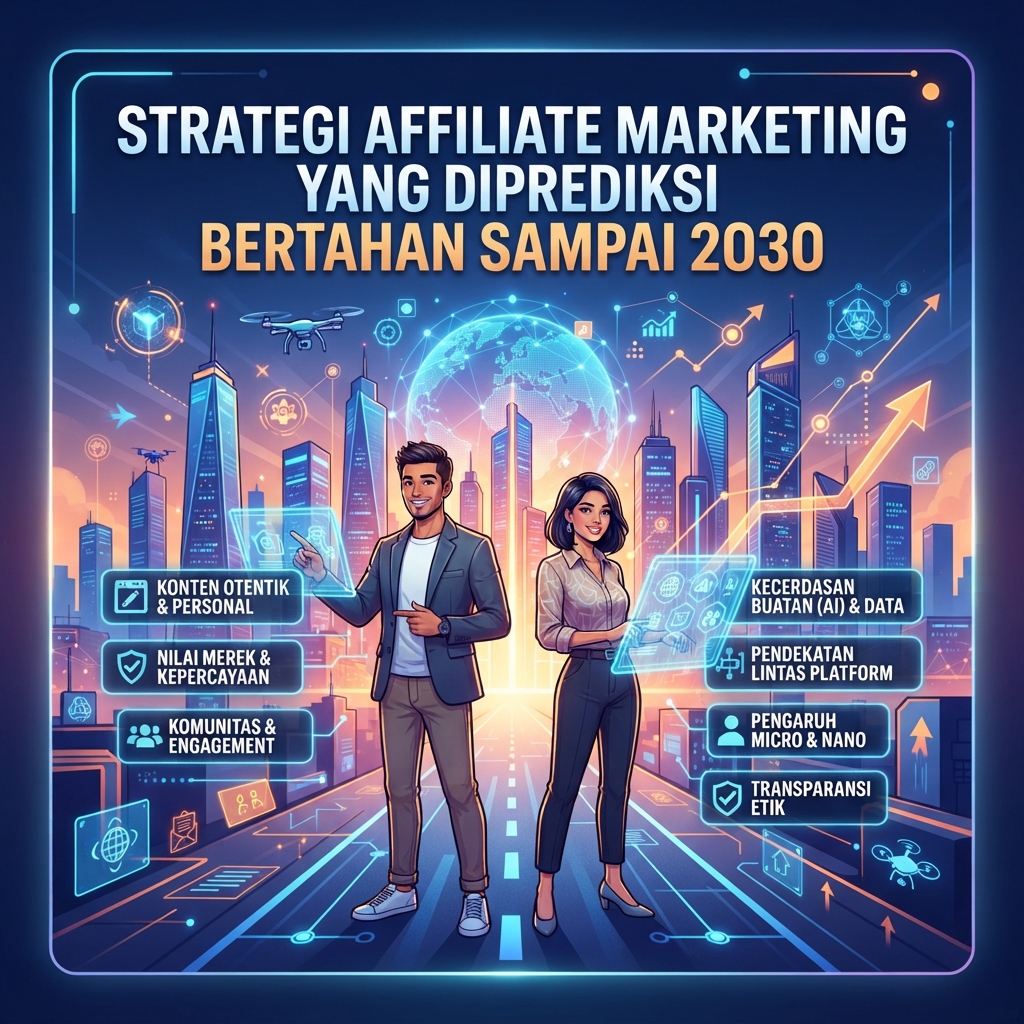 Strategi Affiliate Marketing yang Diprediksi Bertahan Sampai 2030
