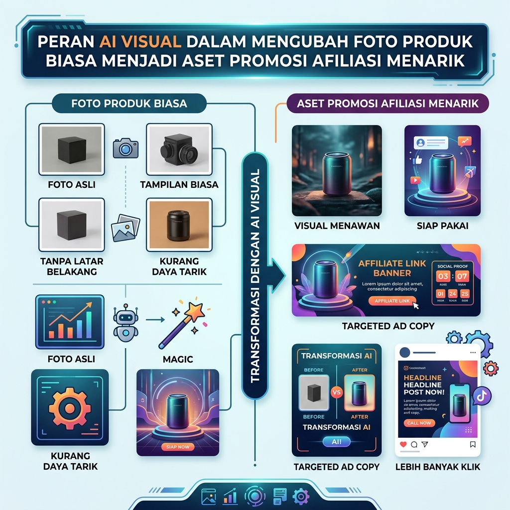 Peran AI Visual dalam Mengubah Foto Produk Biasa Menjadi Aset