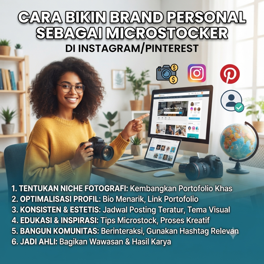 Cara Bikin Brand Personal Sebagai Microstocker