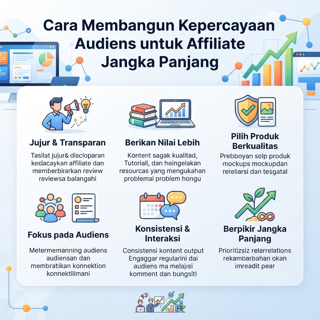 Cara Membangun Kepercayaan Audiens untuk Affiliate