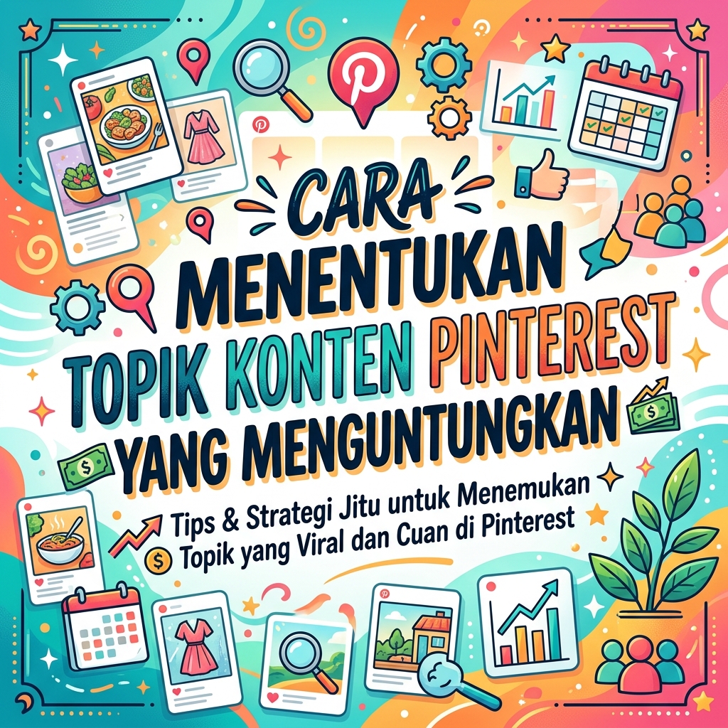 Cara Menentukan Topik Konten Pinterest yang Menguntungkan
