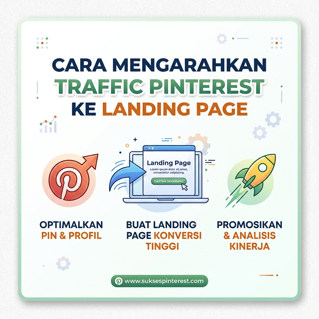 Cara Mengarahkan Traffic Pinterest ke Landing Page