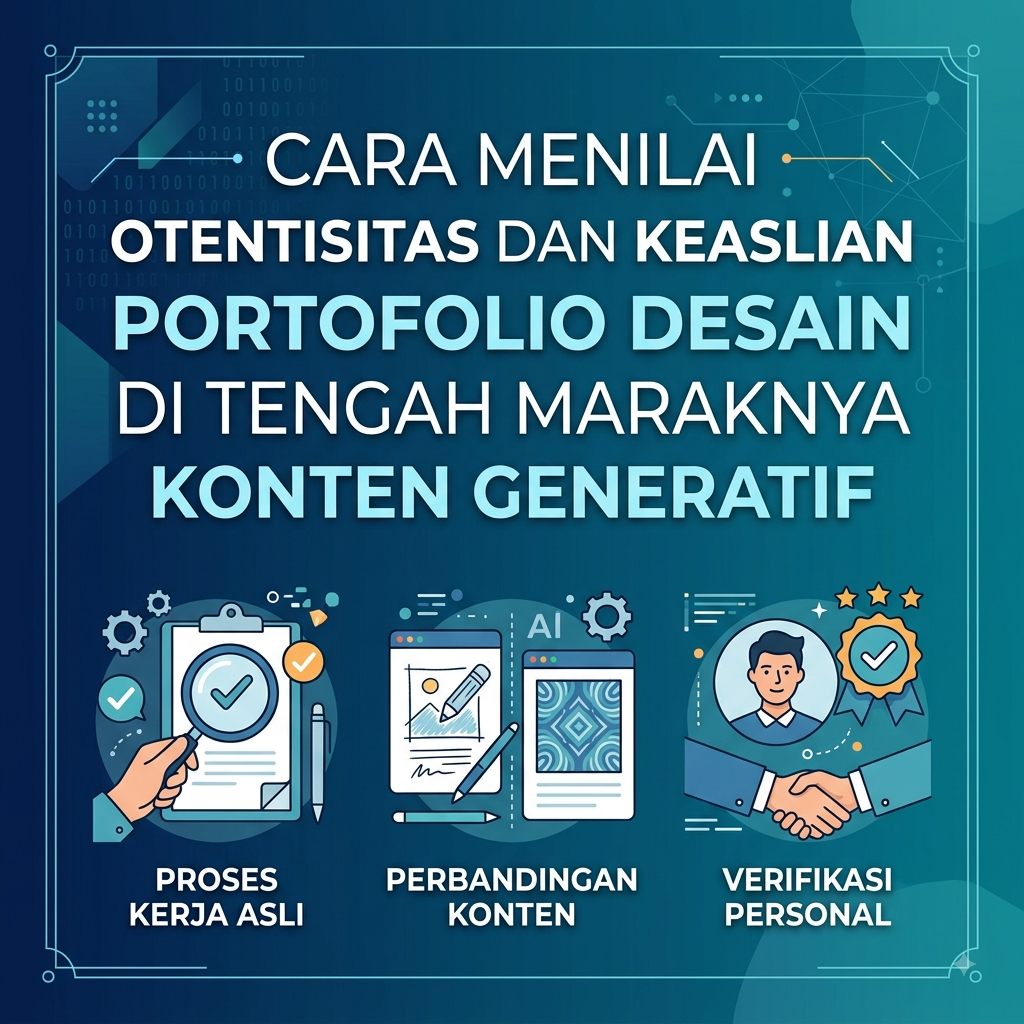 Menilai Otentisitas dan Keaslian Portofolio Desain