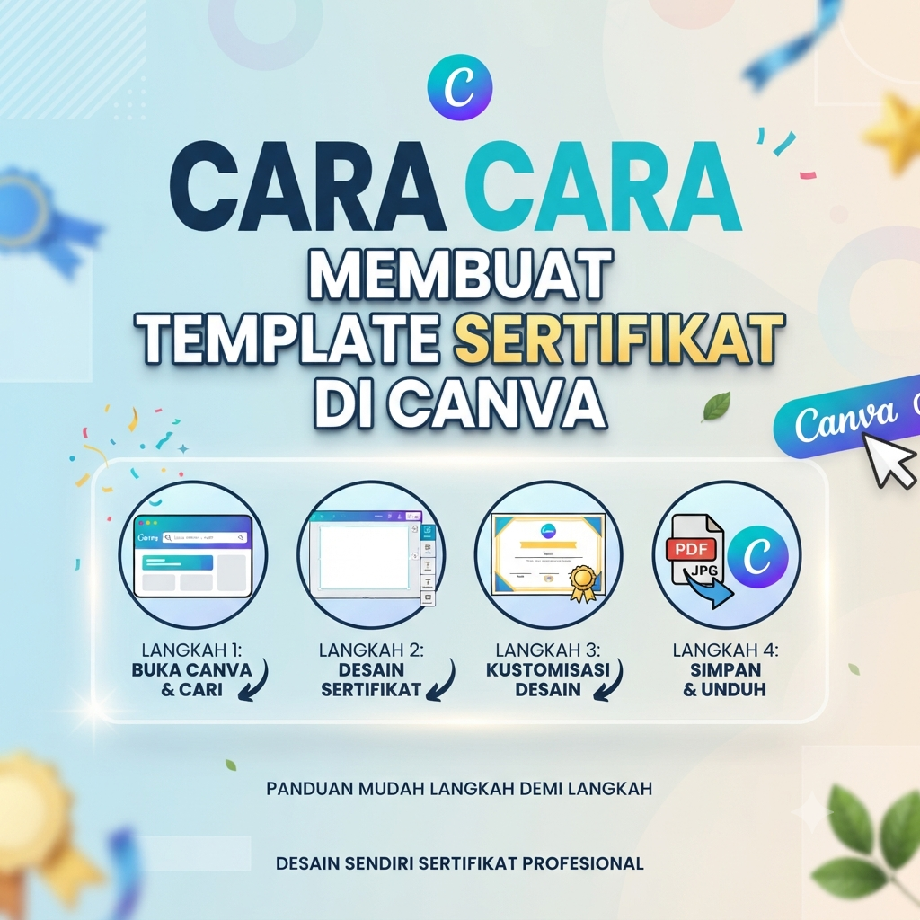 Cara Membuat Template Sertifikat di Canva