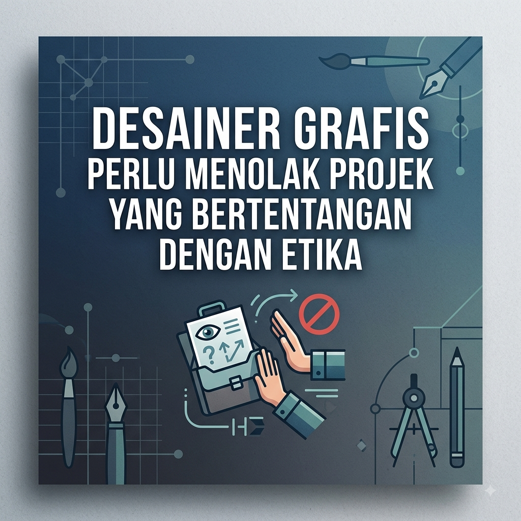 Desainer Perlu Menolak Projek yang Bertentangan dengan Etika