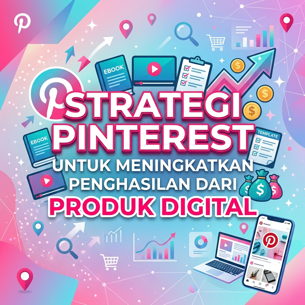 Strategi Pinterest untuk Meningkatkan Penghasilan dari Produk Digital