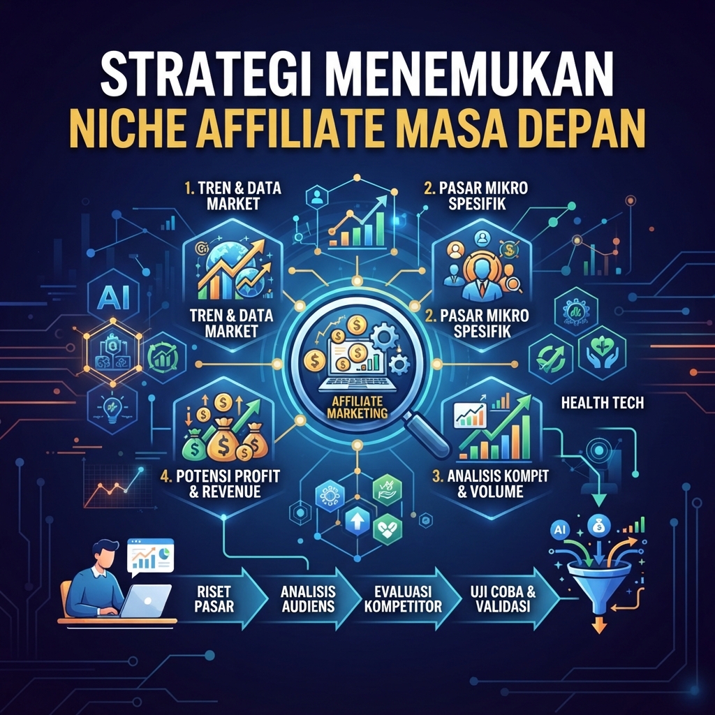 Strategi Menemukan Niche Affiliate Masa Depan