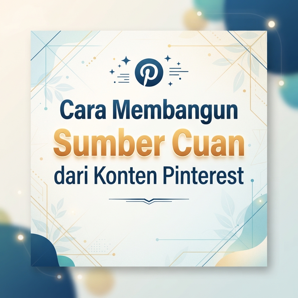 Cara Membangun Sumber Cuan dari Konten Pinterest
