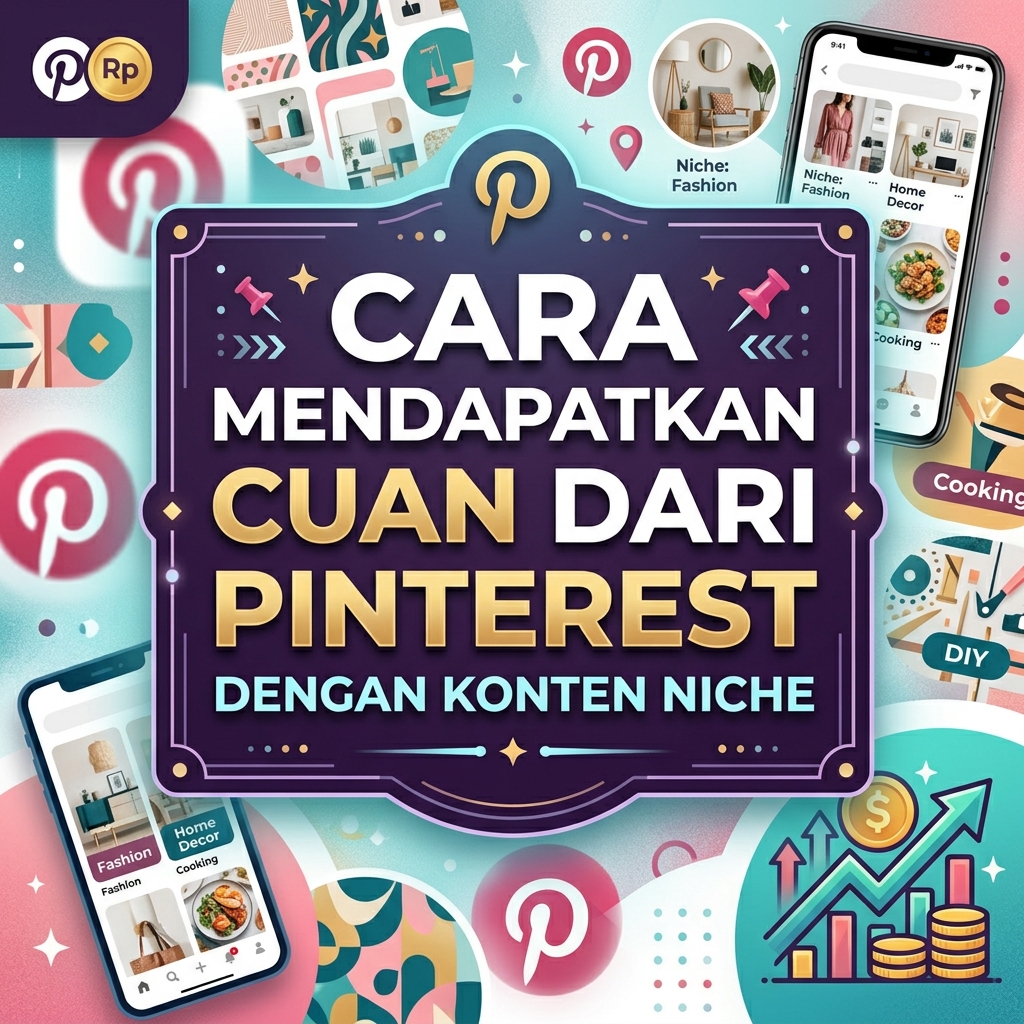 Cara Mendapatkan Cuan dari Pinterest dengan Konten Niche