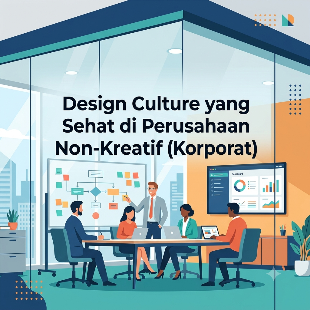 Design Culture yang Sehat di Perusahaan Non-Kreatif (Korporat)
