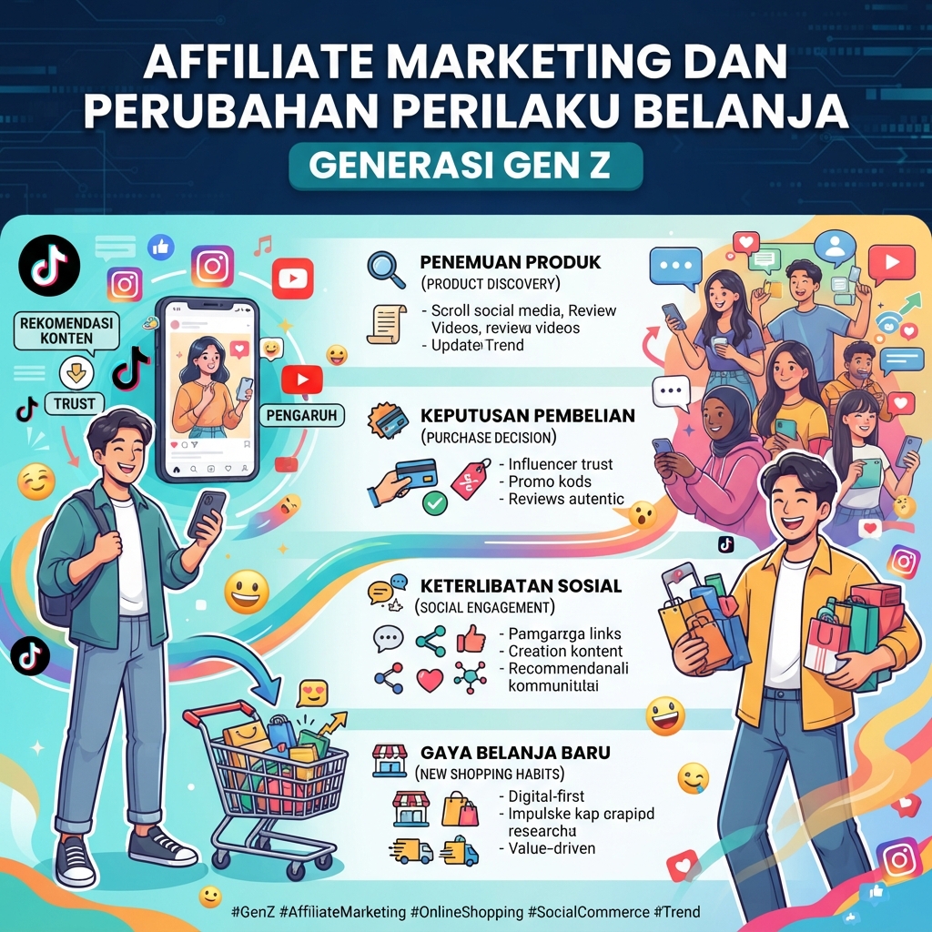 Affiliate Marketing dan Perubahan Perilaku Belanja Generasi Gen Z