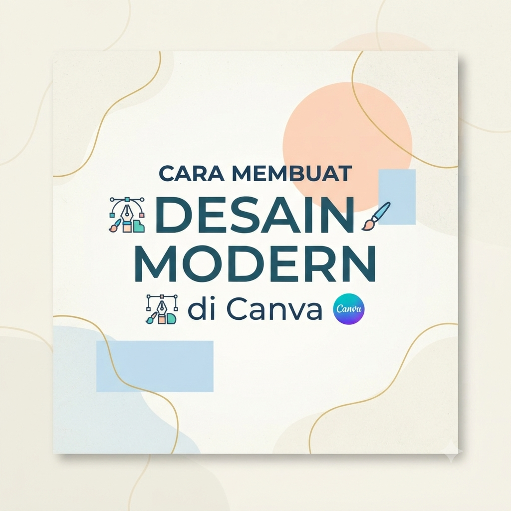 Cara Membuat Desain Modern di Canva