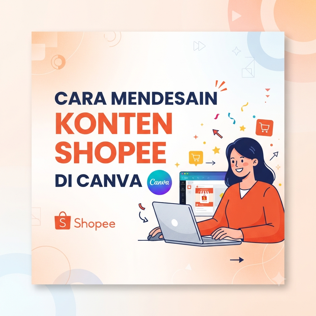 Cara Mendesain Konten Shopee di Canva