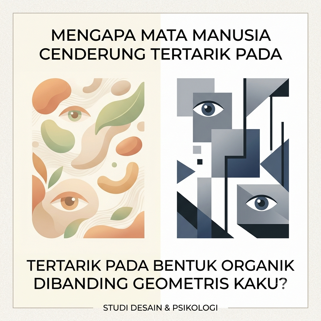 Mata Manusia Cenderung Tertarik pada Bentuk Organik
