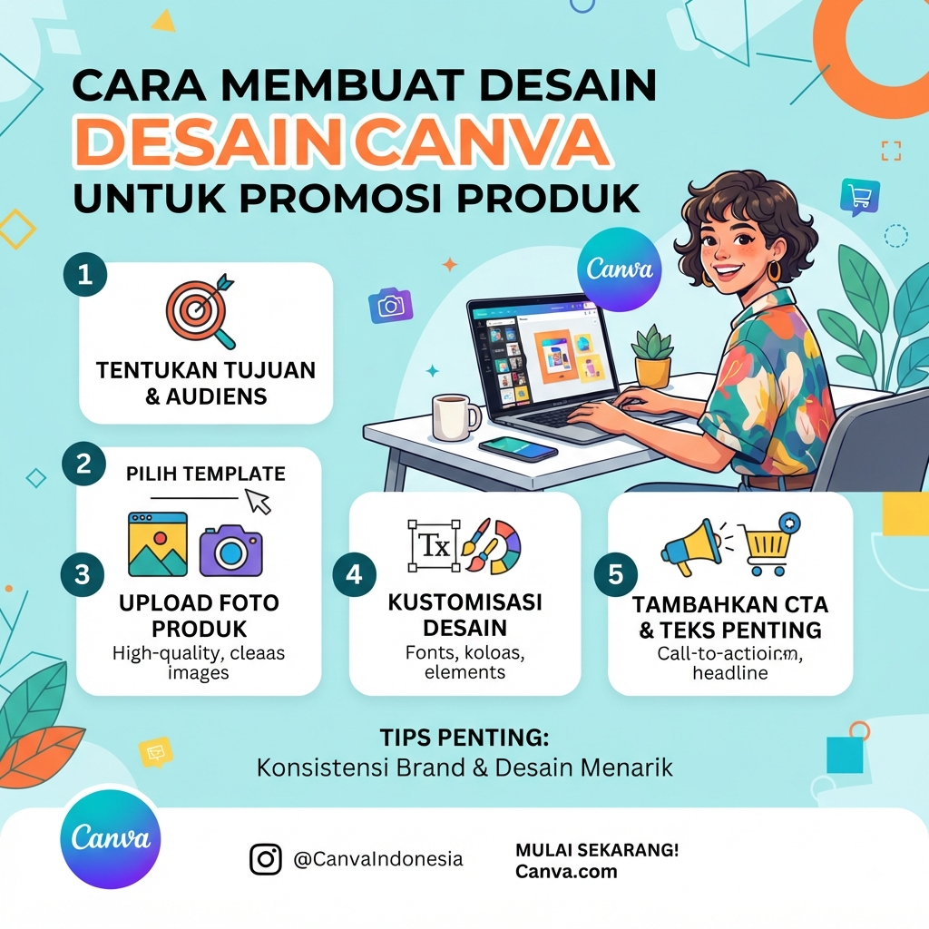 Cara Membuat Desain Canva untuk Promosi Produk