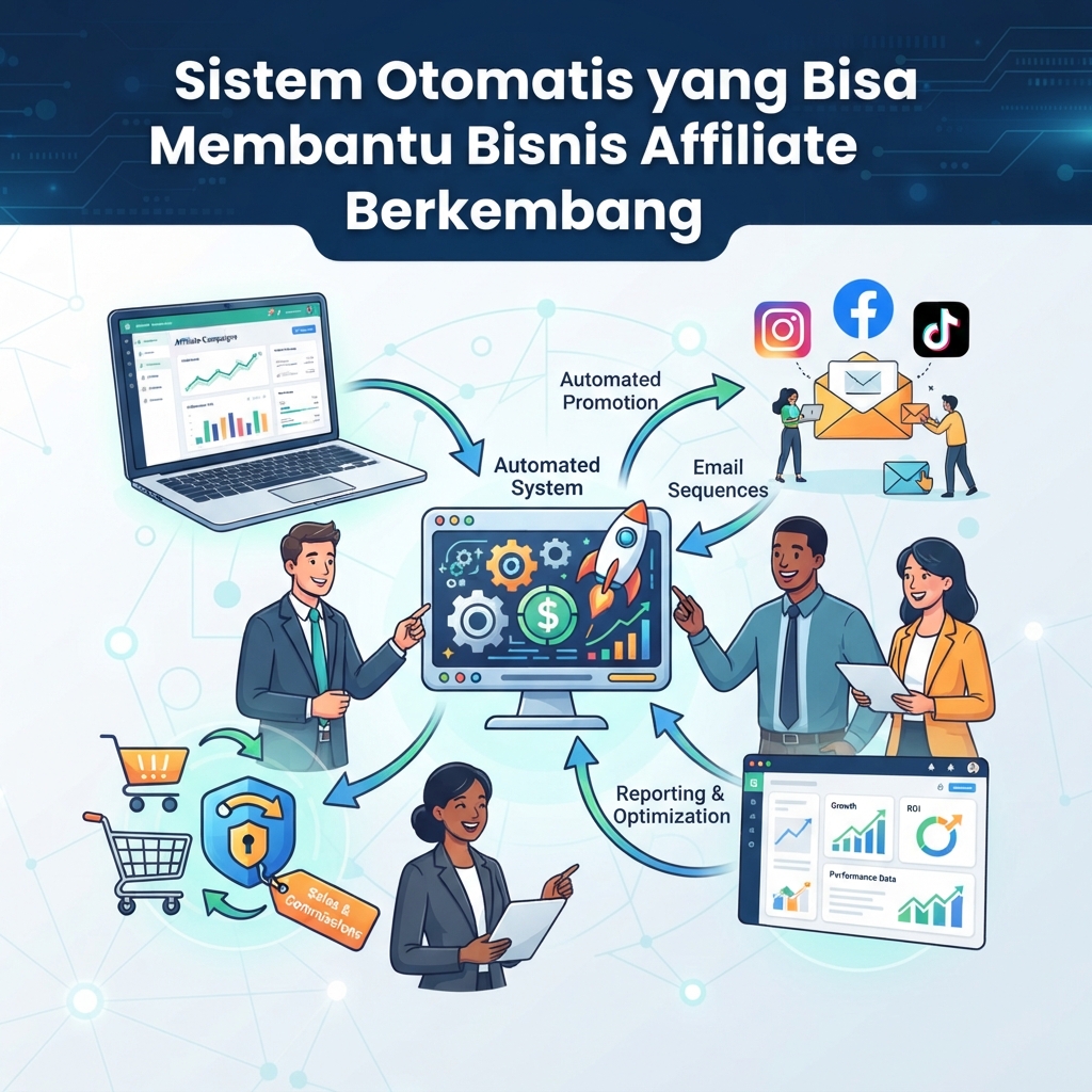 Sistem Otomatis yang Bisa Membantu Bisnis Affiliate Berkembang