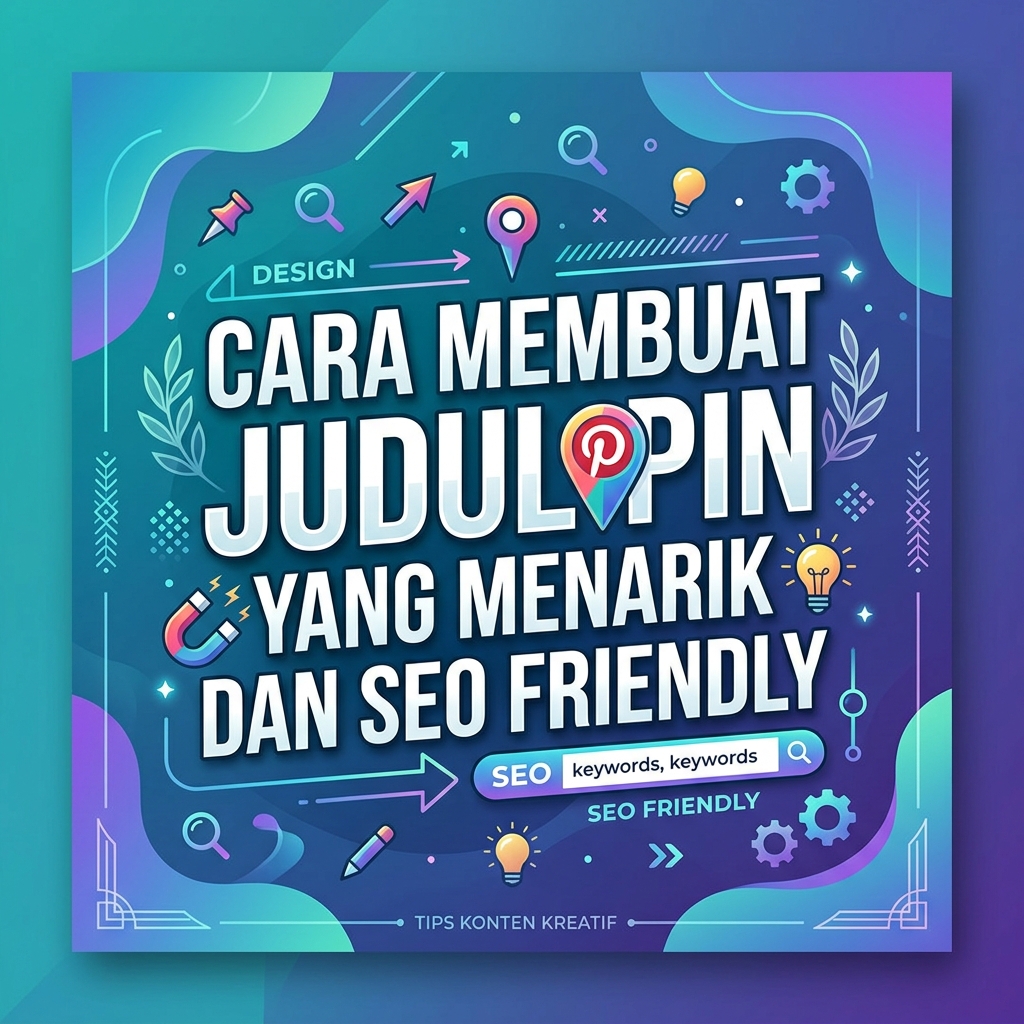 Cara Membuat Judul Pin yang Menarik dan SEO Friendly