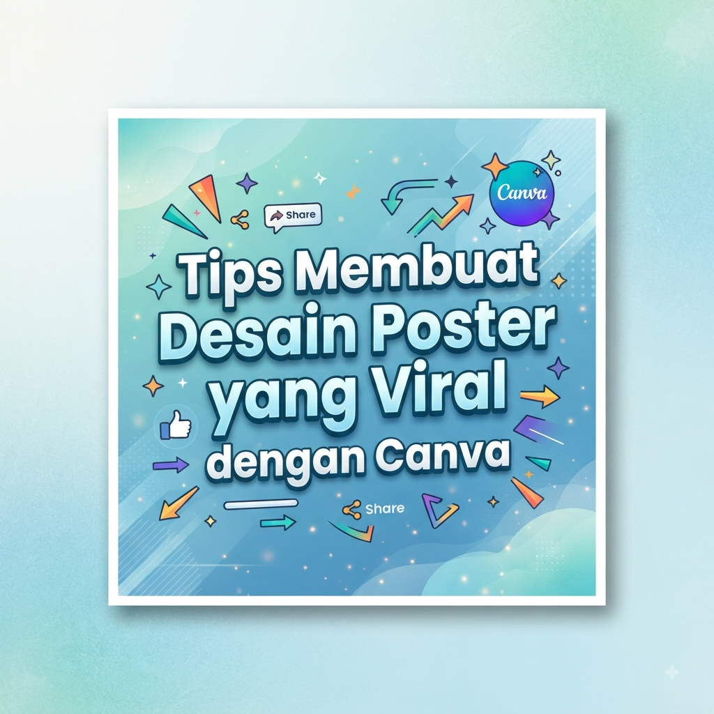 Tips Membuat Desain Poster yang Viral dengan Canva