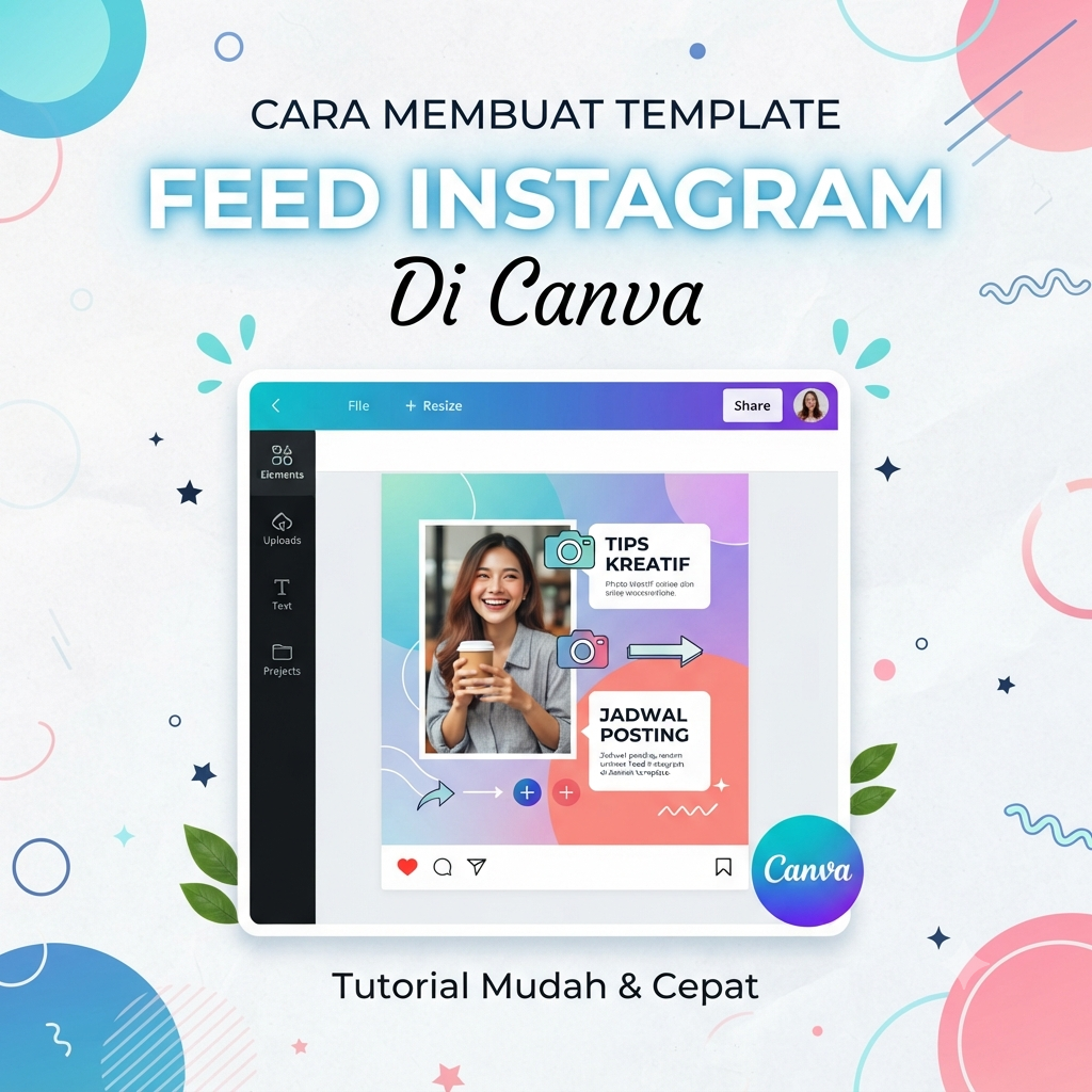 Cara Membuat Template Feed Instagram di Canva