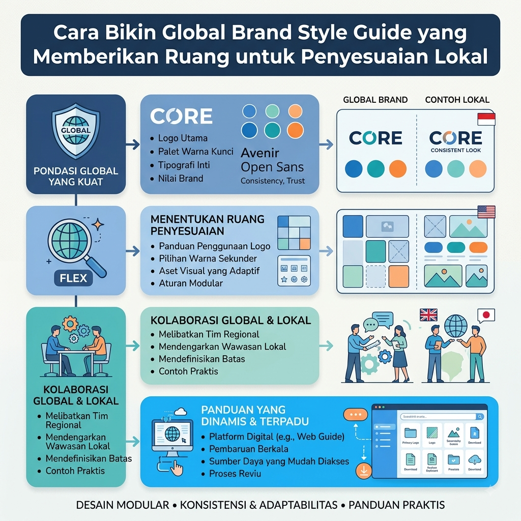 Global Brand Style Guide yang Memberikan Ruang