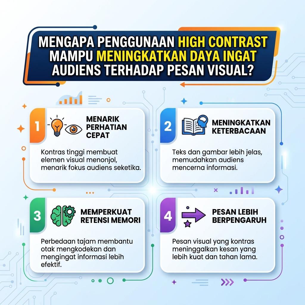 Mengapa Penggunaan High Contrast Mampu Meningkatkan