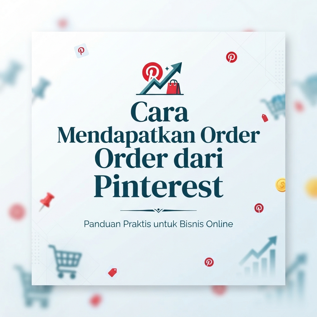 Cara Mendapatkan Order dari Pinterest