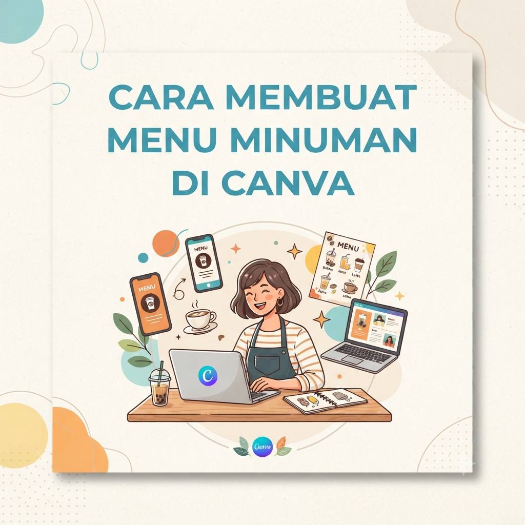 Cara Membuat Menu Minuman di Canva