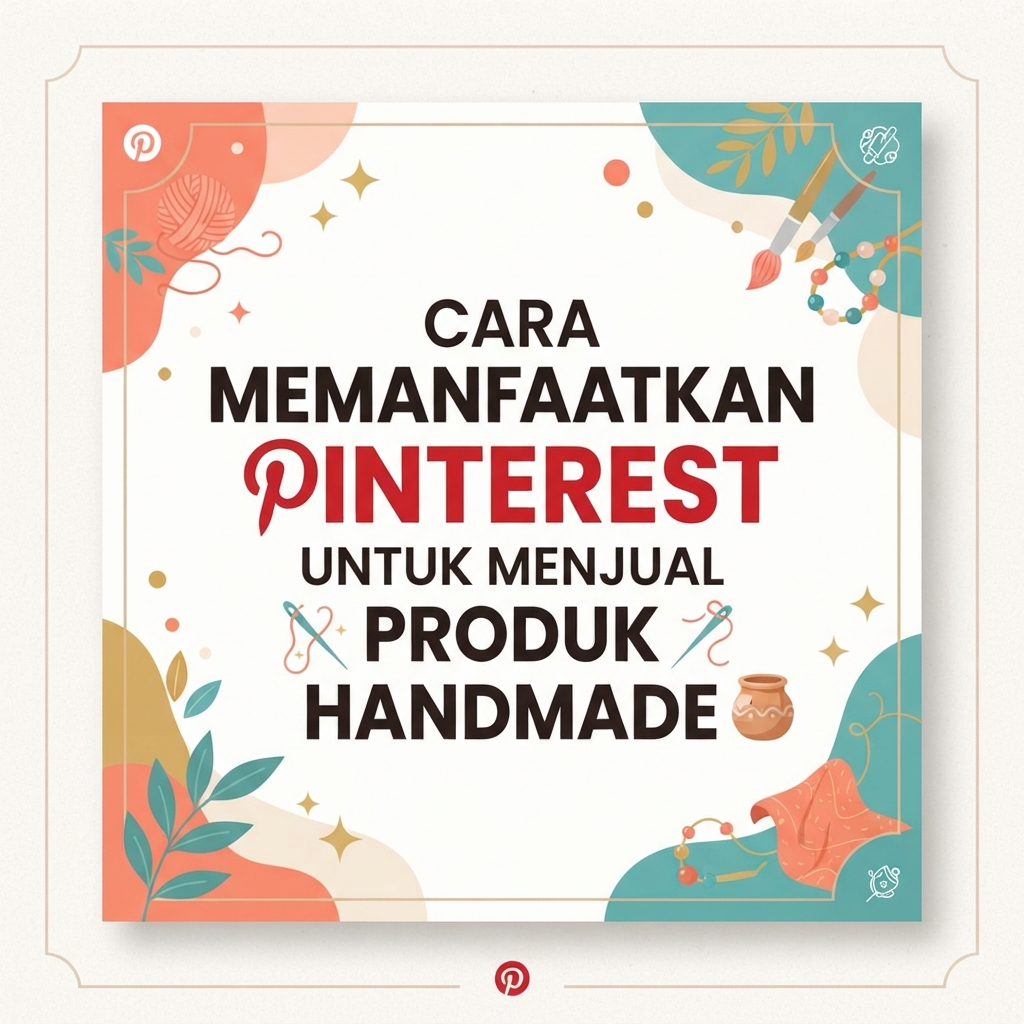 Cara Memanfaatkan Pinterest untuk Menjual Produk Handmade