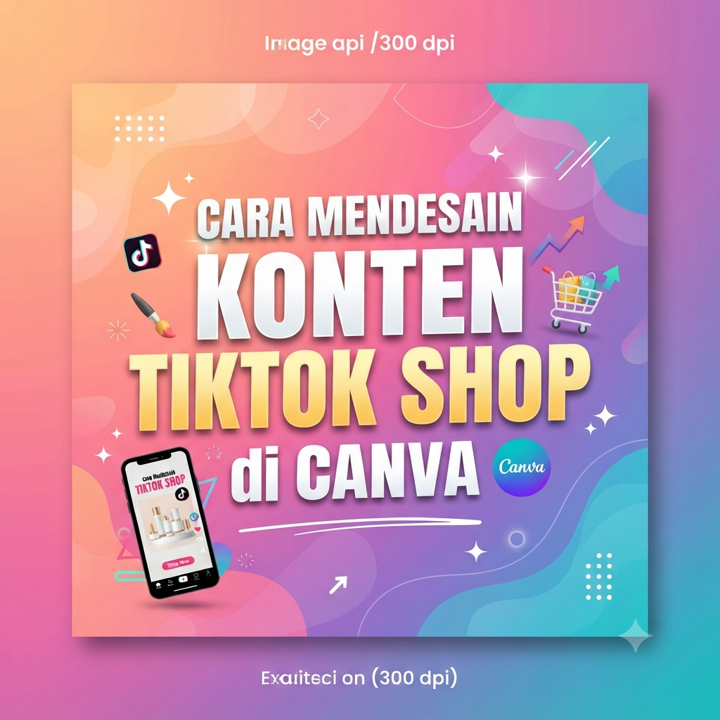 Cara Mendesain Konten TikTok Shop di Canva