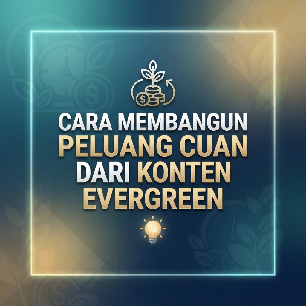 Cara Membangun Peluang Cuan dari Konten Evergreen