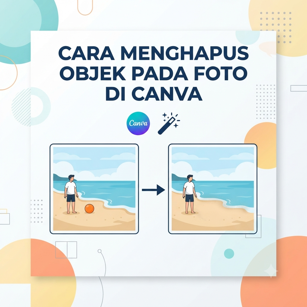 Cara Menghapus Objek pada Foto di Canva