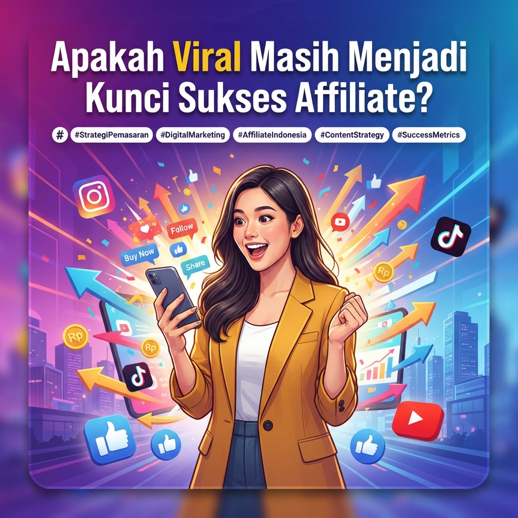 Apakah Viral Masih Menjadi Kunci Sukses Affiliate?