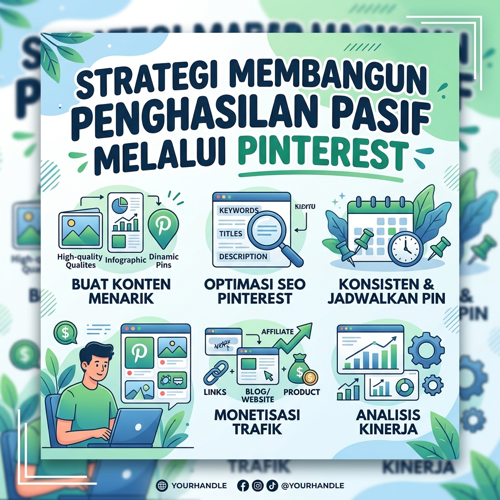 Strategi Membangun Penghasilan Pasif melalui Pinterest