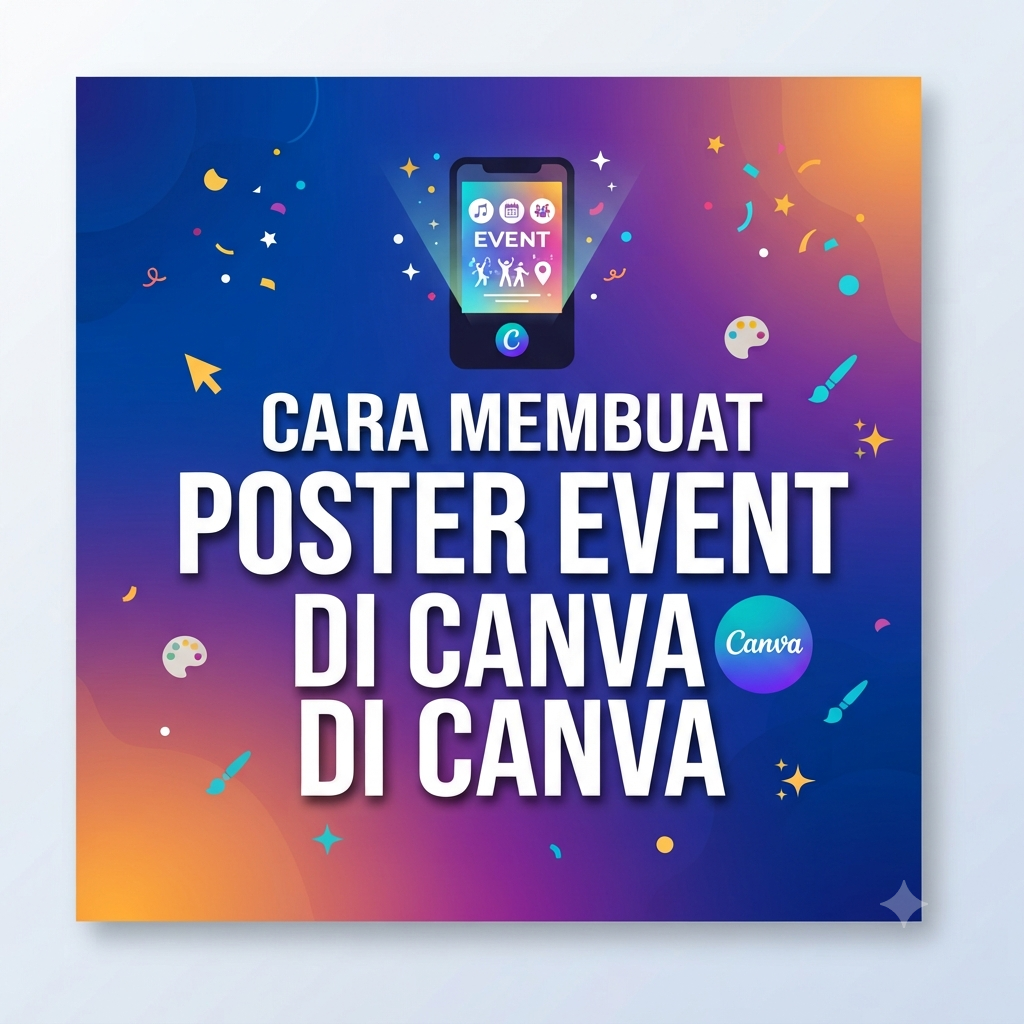 Cara Membuat Poster Event di Canva