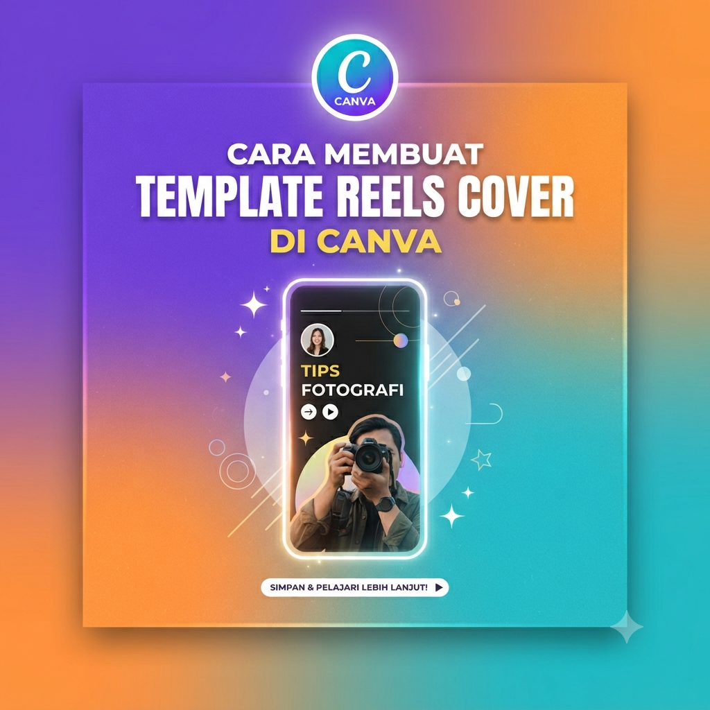 Cara Membuat Template Reels Cover di Canva