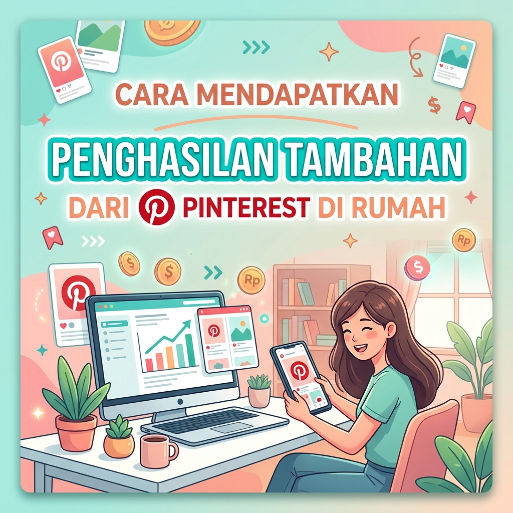 Cara Mendapatkan Penghasilan Tambahan dari Pinterest di Rumah