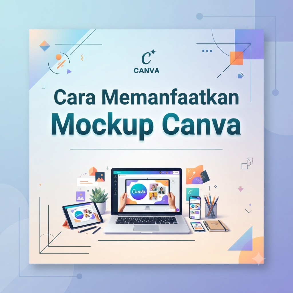 Cara Memanfaatkan Mockup Canva
