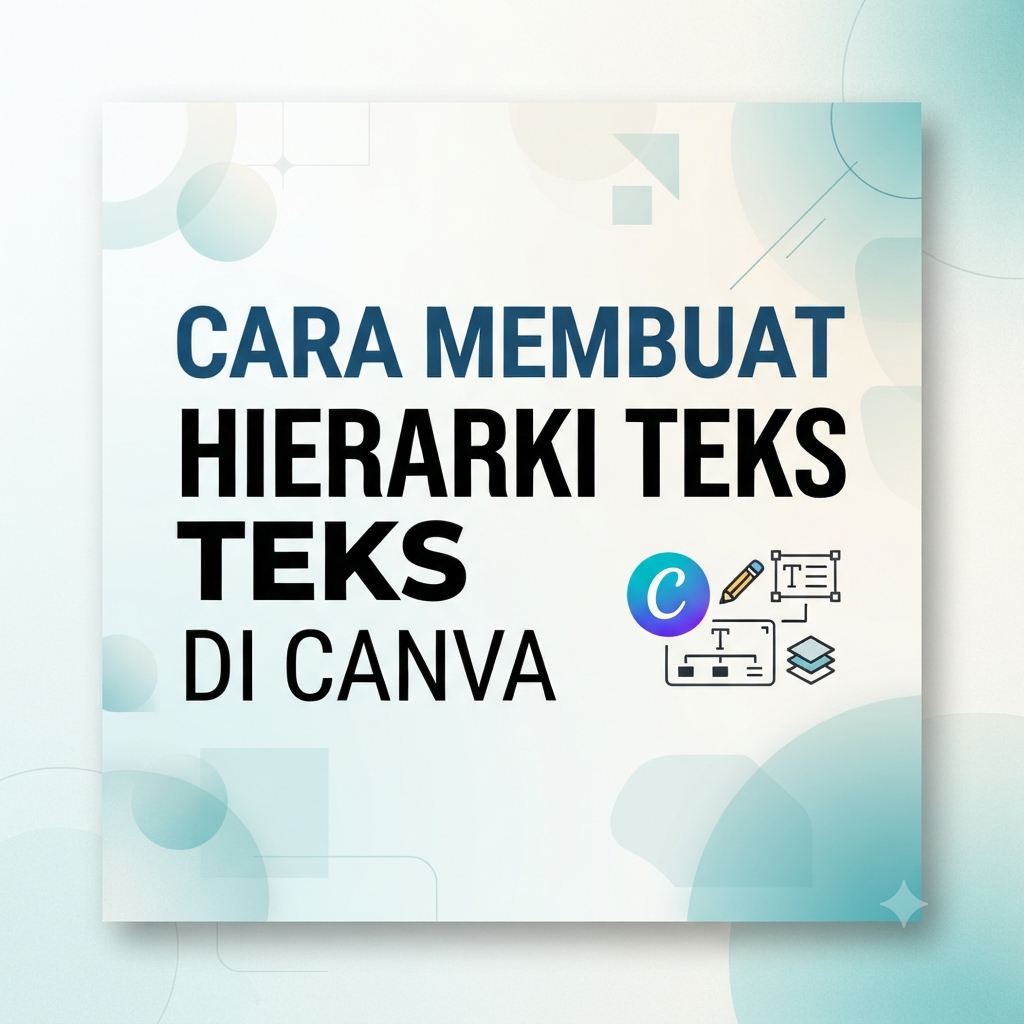 Cara Membuat Hierarki Teks di Canva